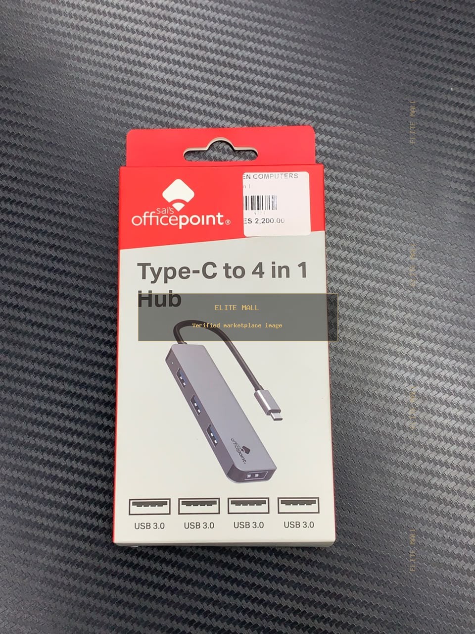 Officepoint Type-C to 4 in 1 Hub Box from Ken Computers
