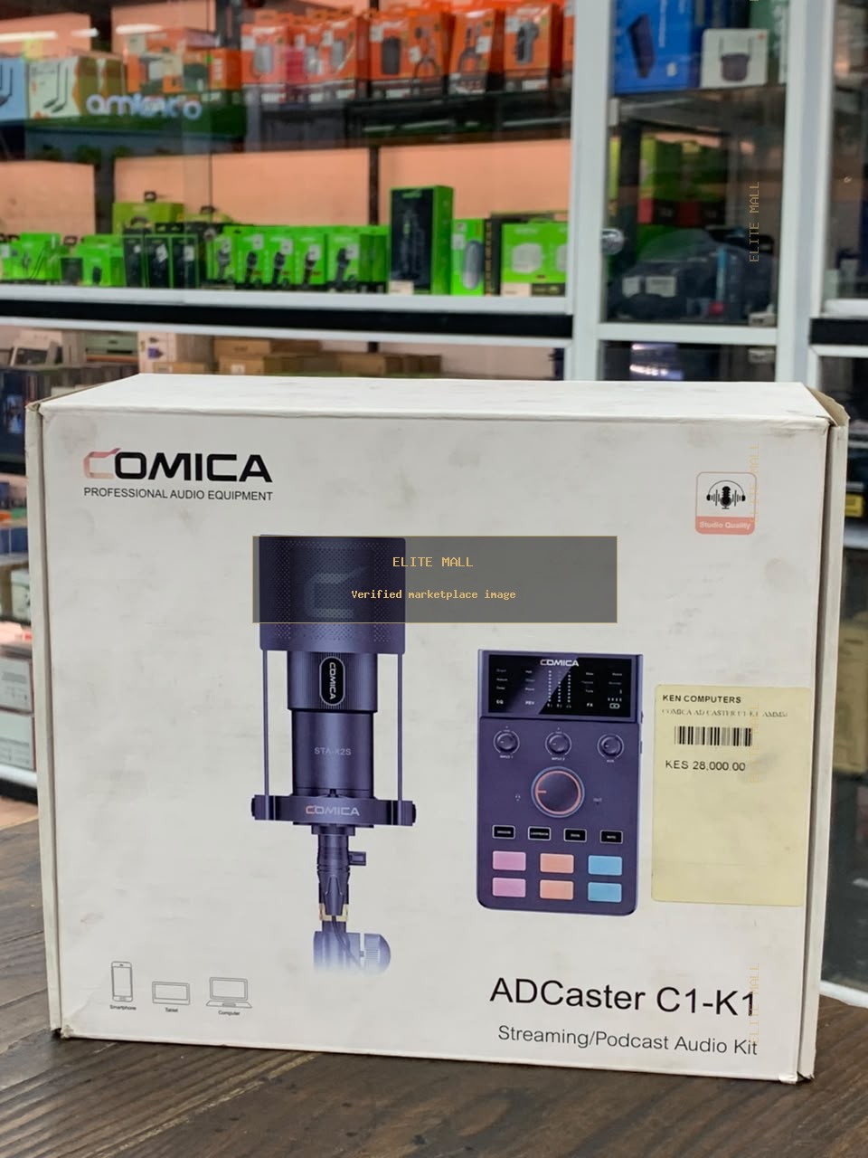 Comica ADCaster C1-K1 Streaming/Podcast Audio Kit from Ken Computers