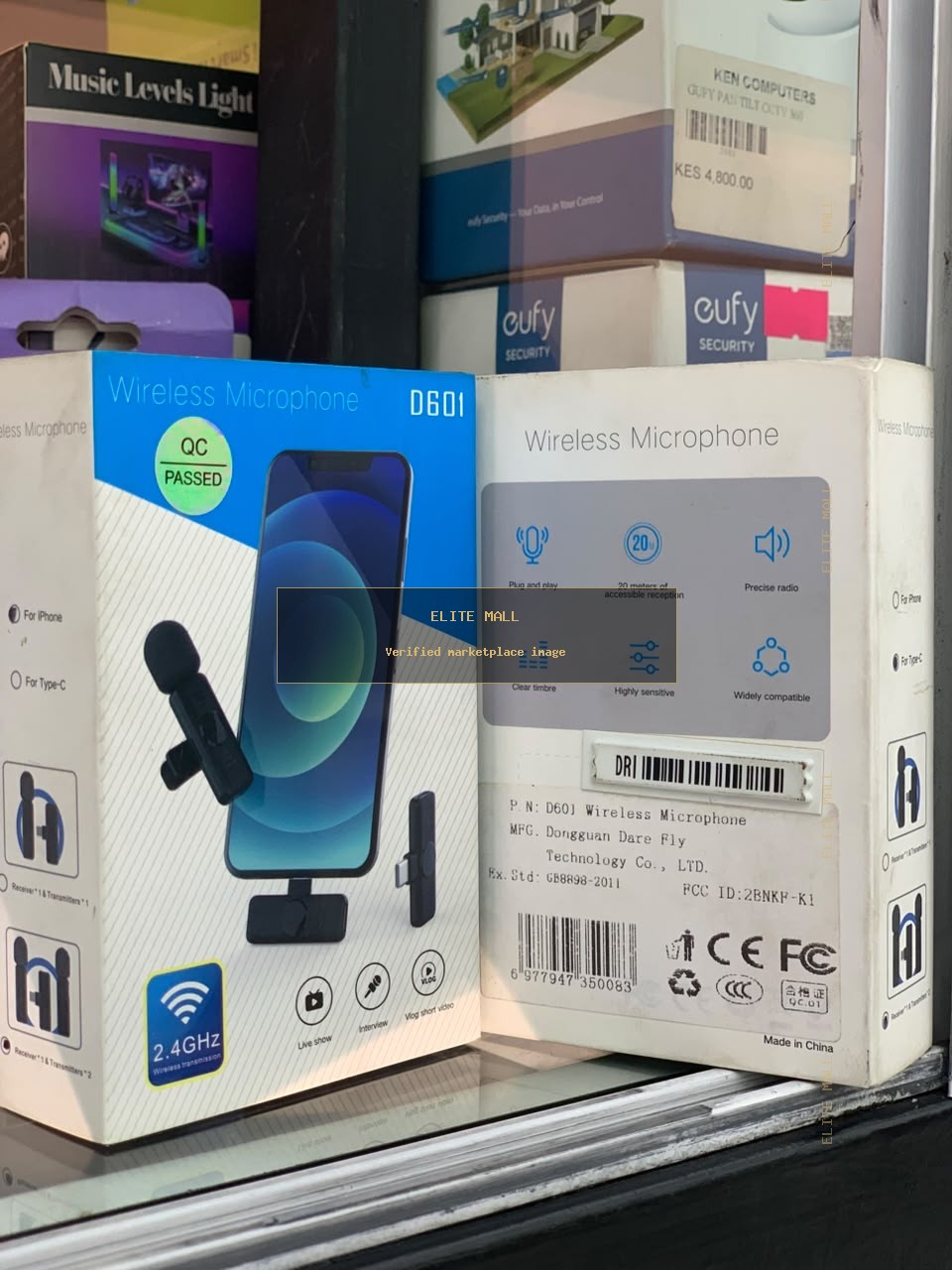 D601 Wireless Microphone from Ken Computers
