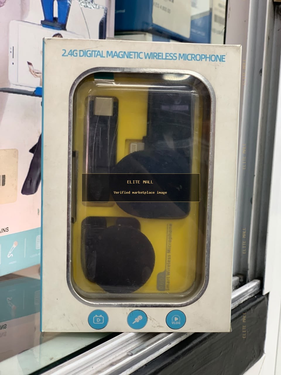 2.4G Digital Magnetic Wireless Microphone from Ken Computers