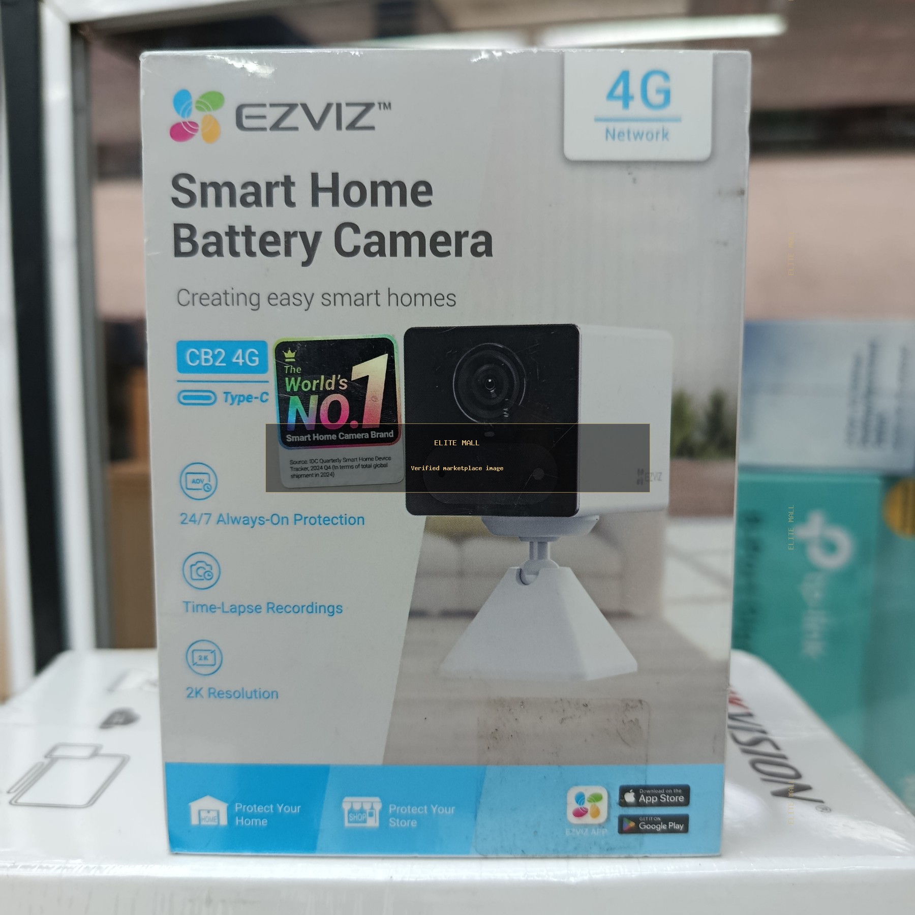EZVIZ CB2 4G Smart Home Battery Camera