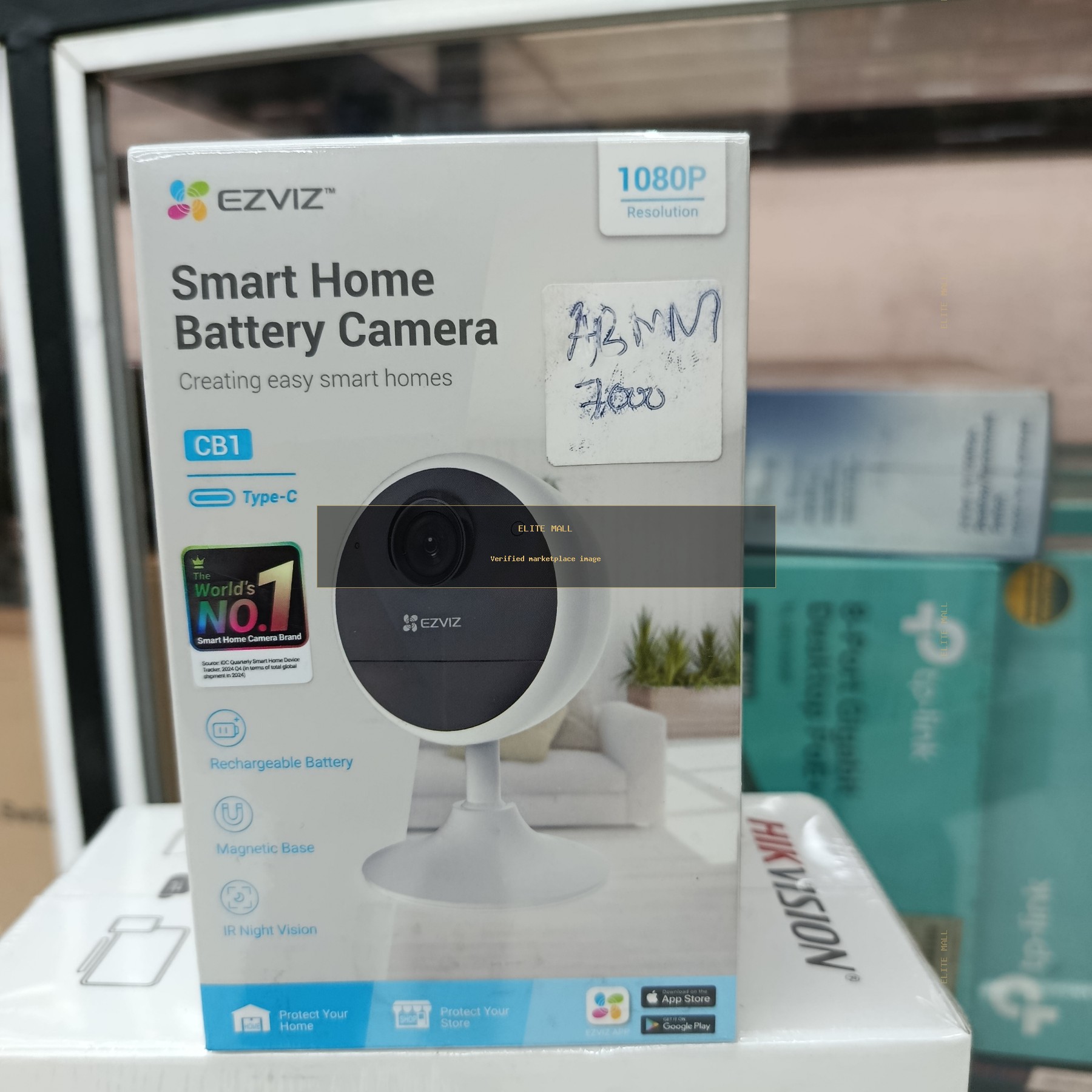 EZVIZ Smart Home Battery Camera (1080P)
