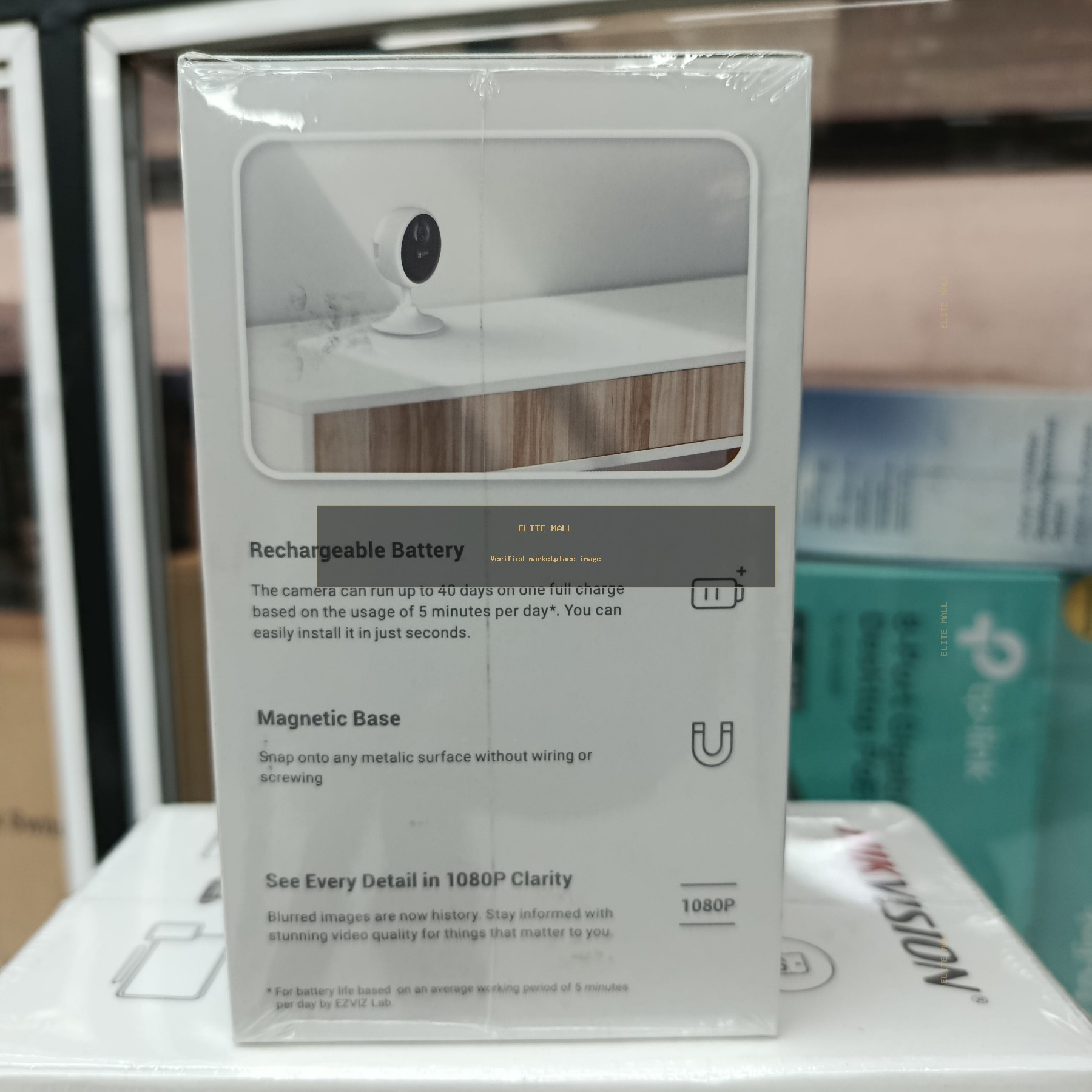 EZVIZ Smart Home Battery Camera (1080P)