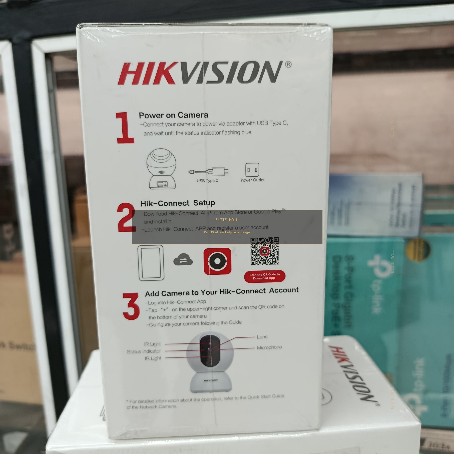 Hikvision Network PT Camera DS-2CV2Q21G1-IDW