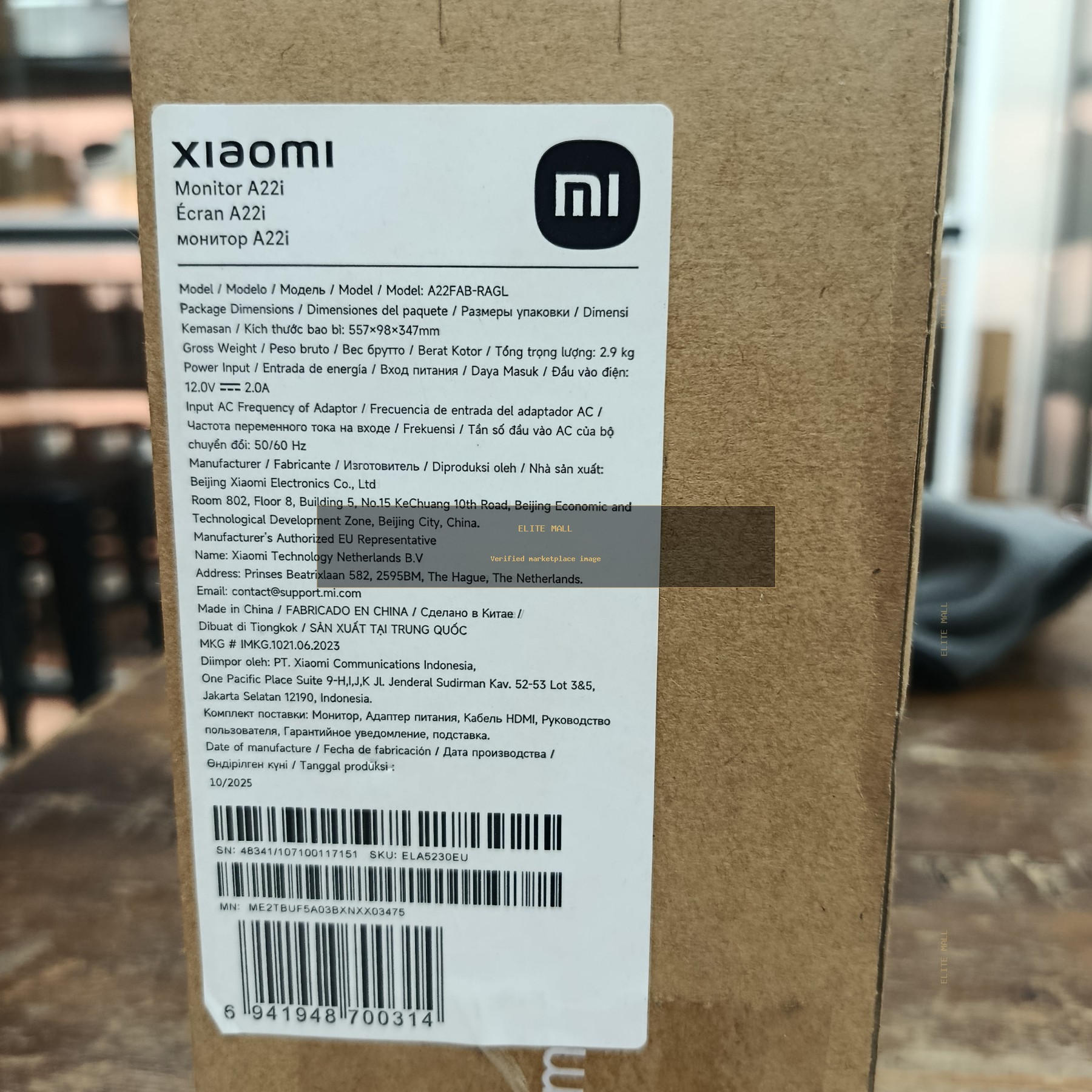 Xiaomi Monitor A22i 21.45-inch