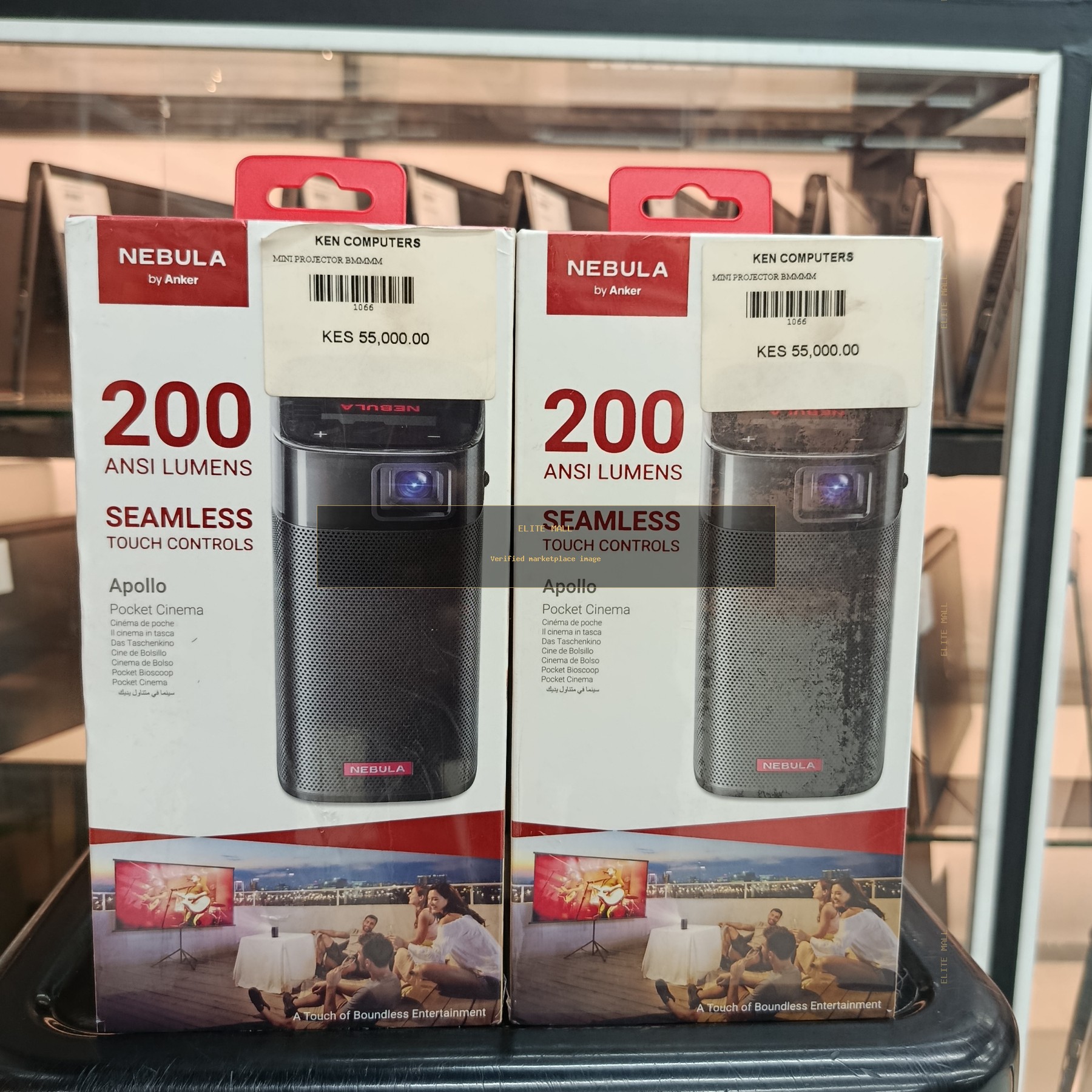 Anker Nebula Apollo Pocket Cinema Projector Box
