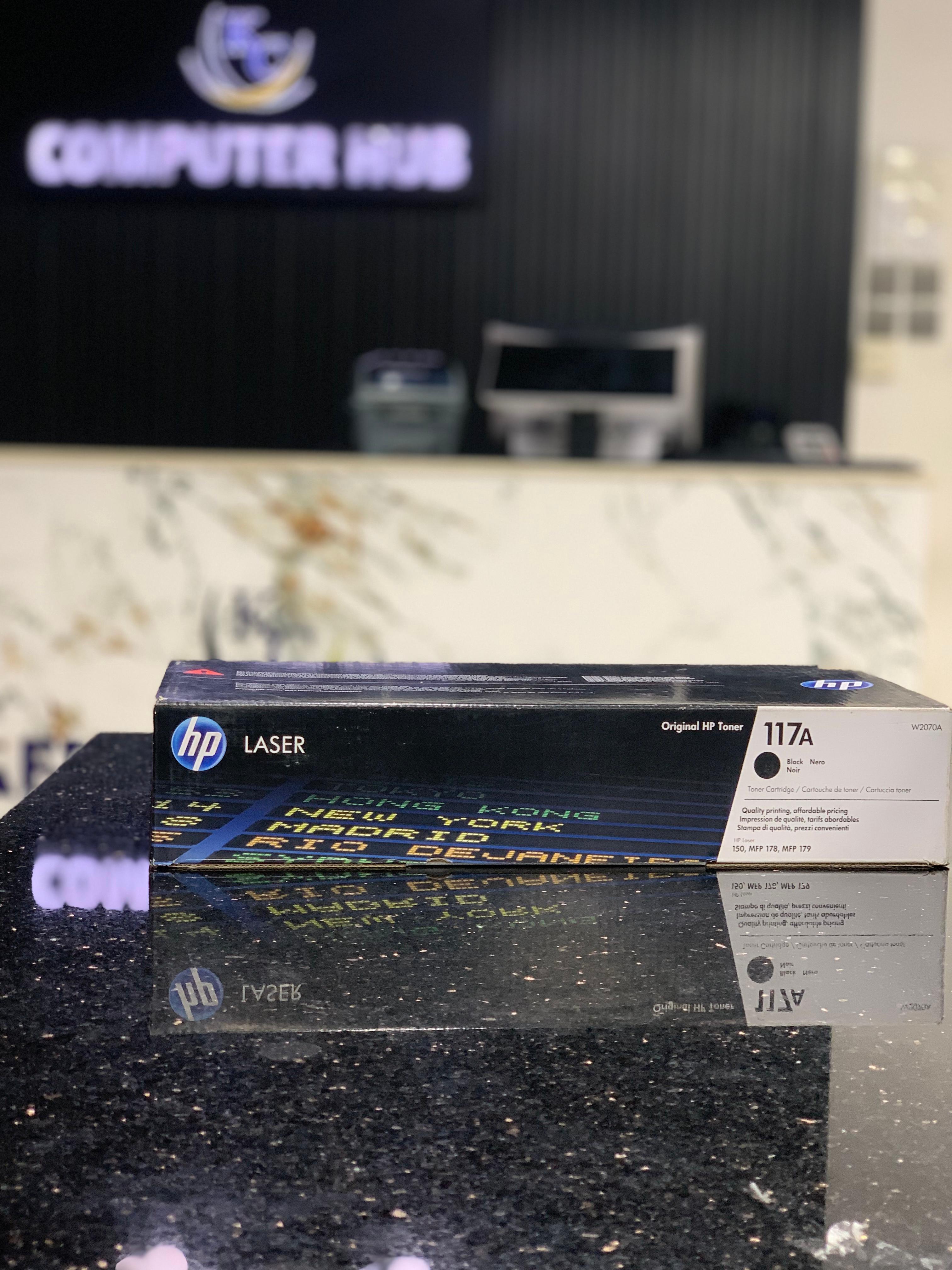 HP 117A W2070A Black Original Laser Toner Cartridge from Ken Computers