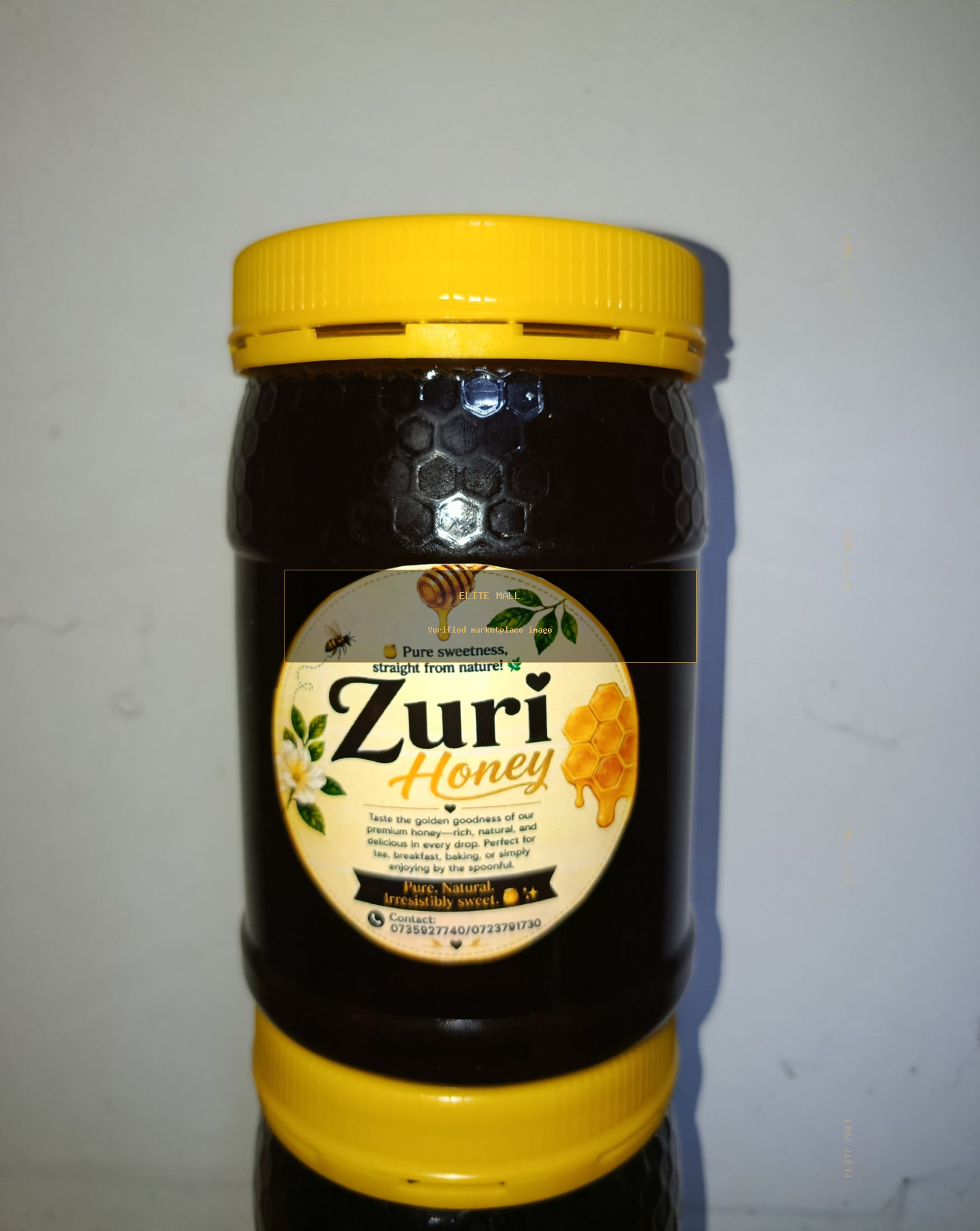 Zuri Honey Plastic Jar