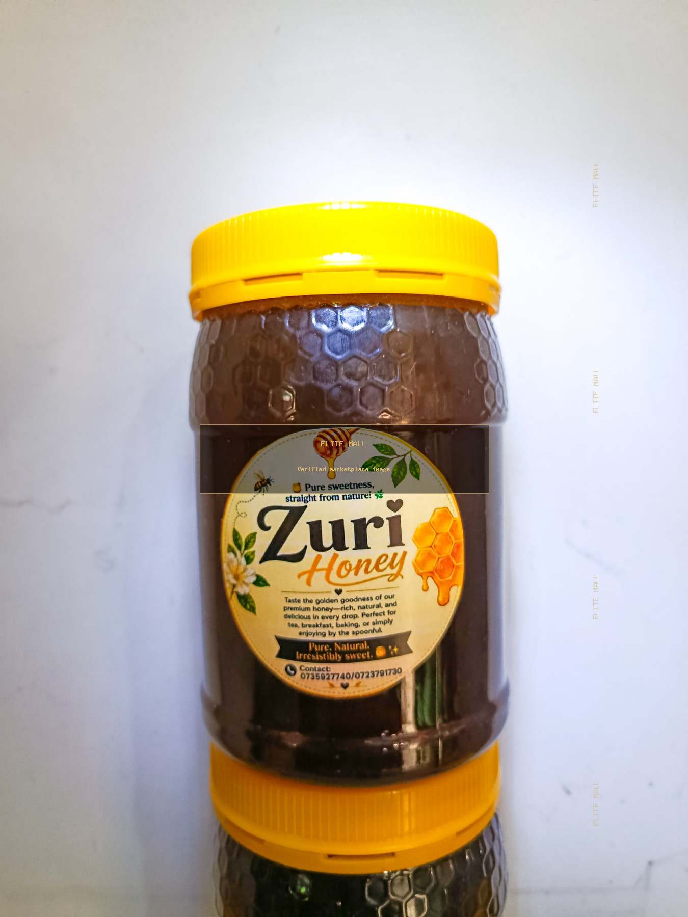 Zuri Honey Plastic Jar