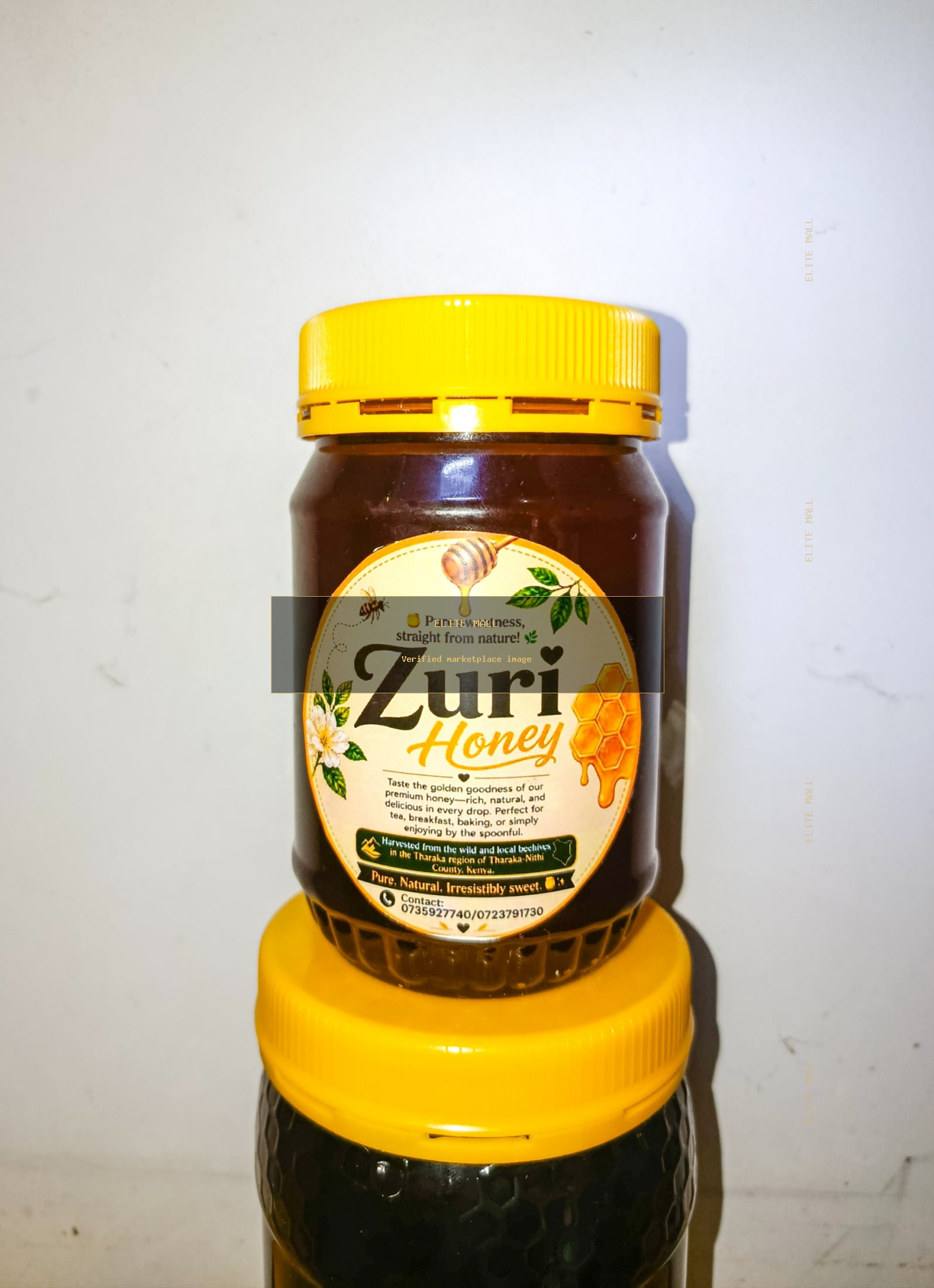 Zuri Honey Plastic Jar