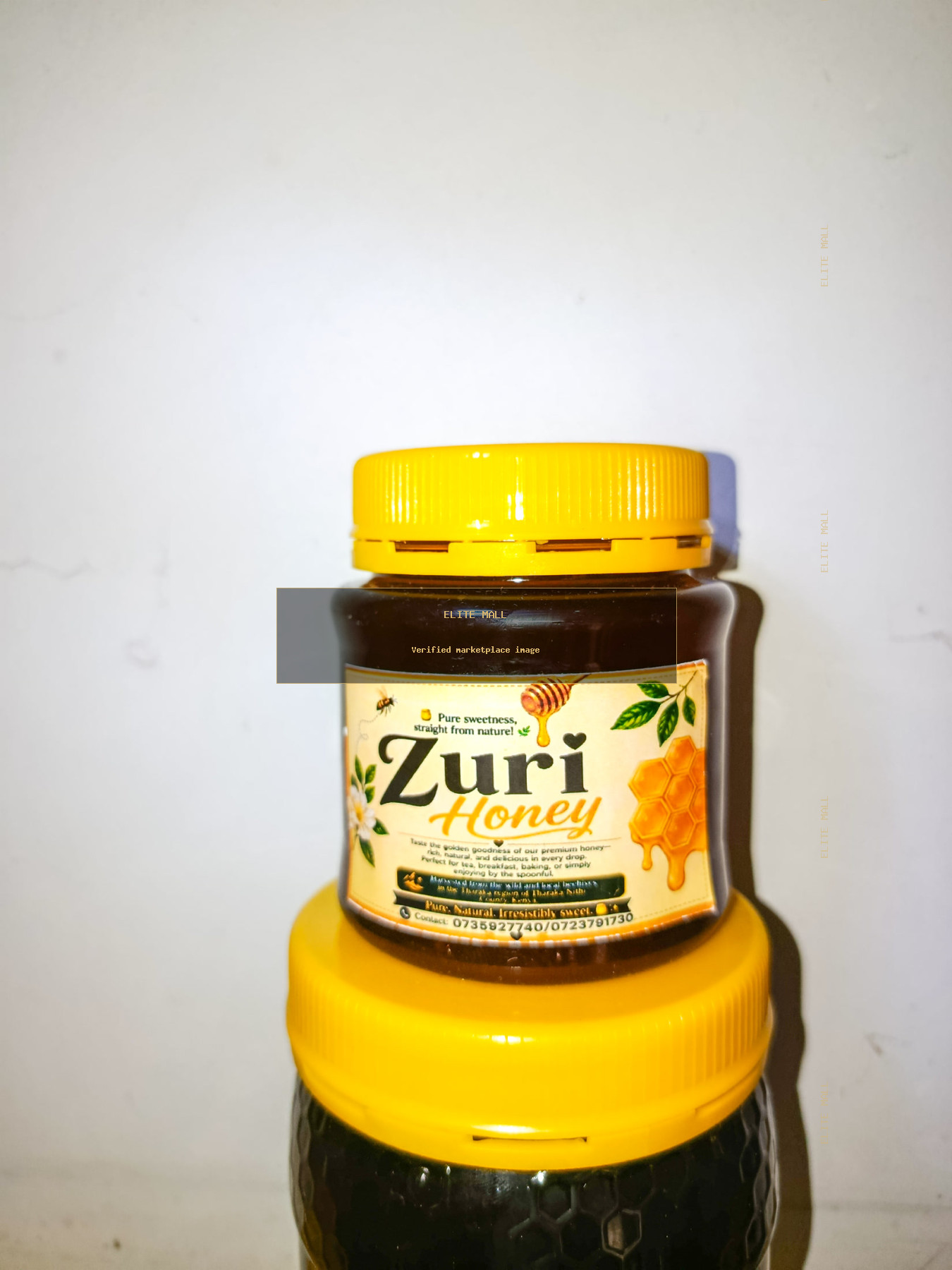 Zuri Honey Plastic Jar