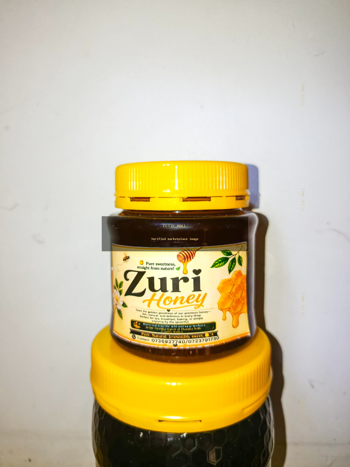 Zuri Honey Plastic Jar