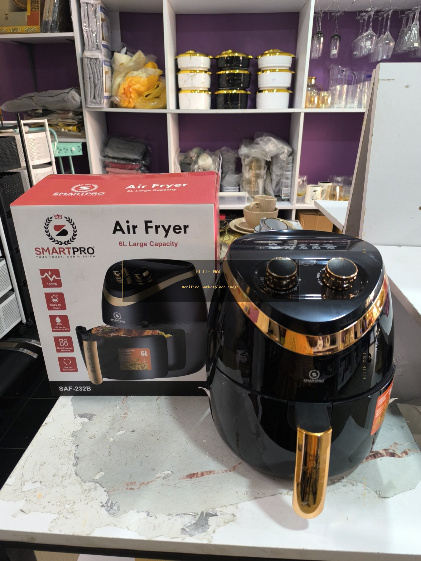 Smartpro Air Fryer 6L SAF-232B