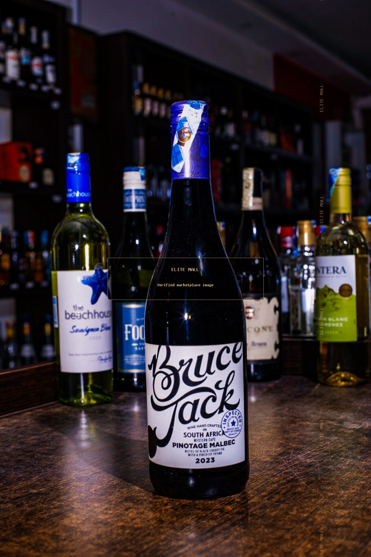 Bruce Jack Pinotage Red Wine from Wamao’s Wines & Spirits