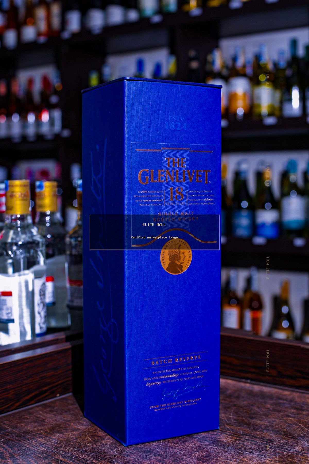 The Glenlivet 15 Year Single Malt Scotch Whisky Gift Box