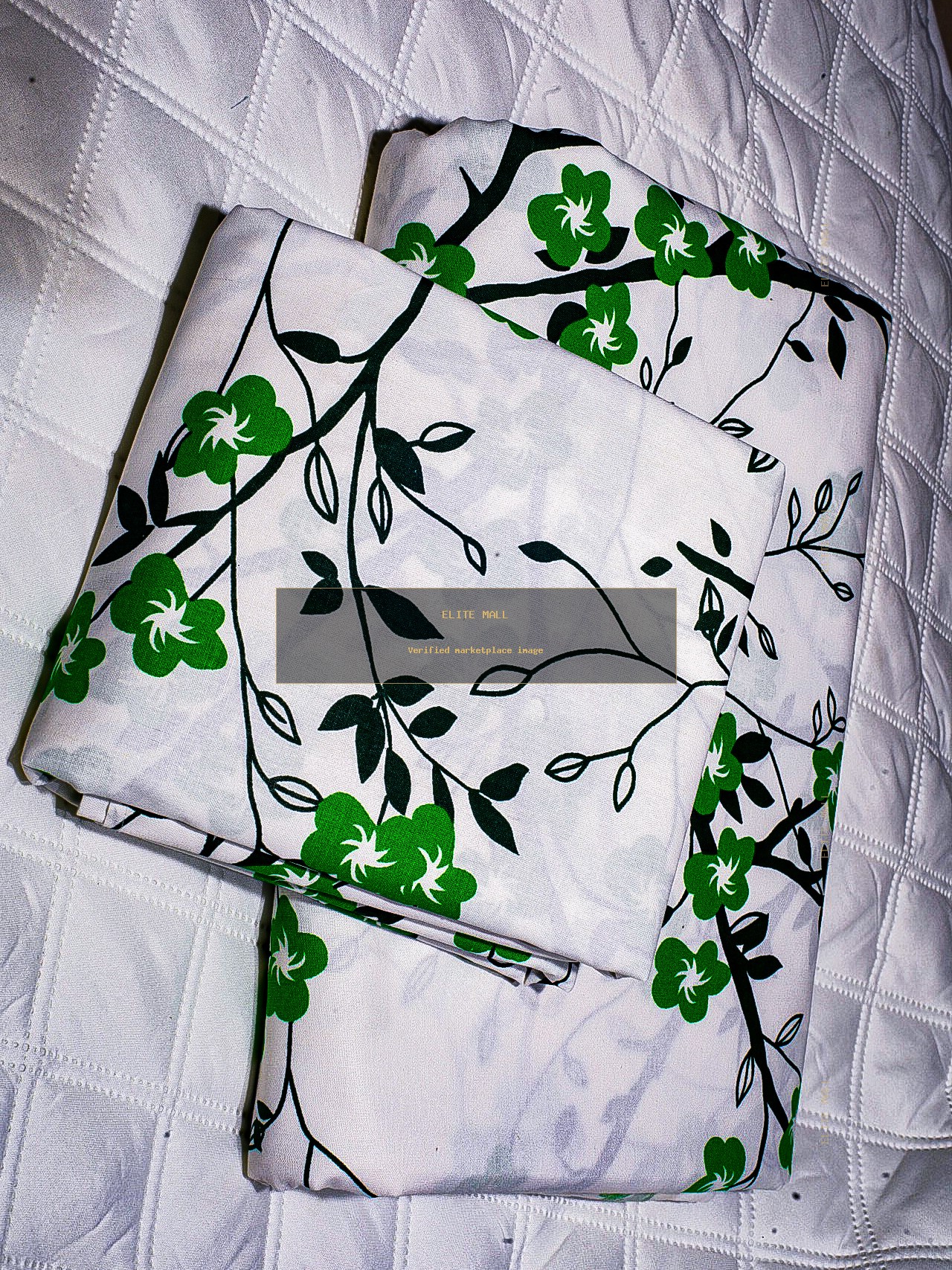 Green Vine Bed Sheet Set