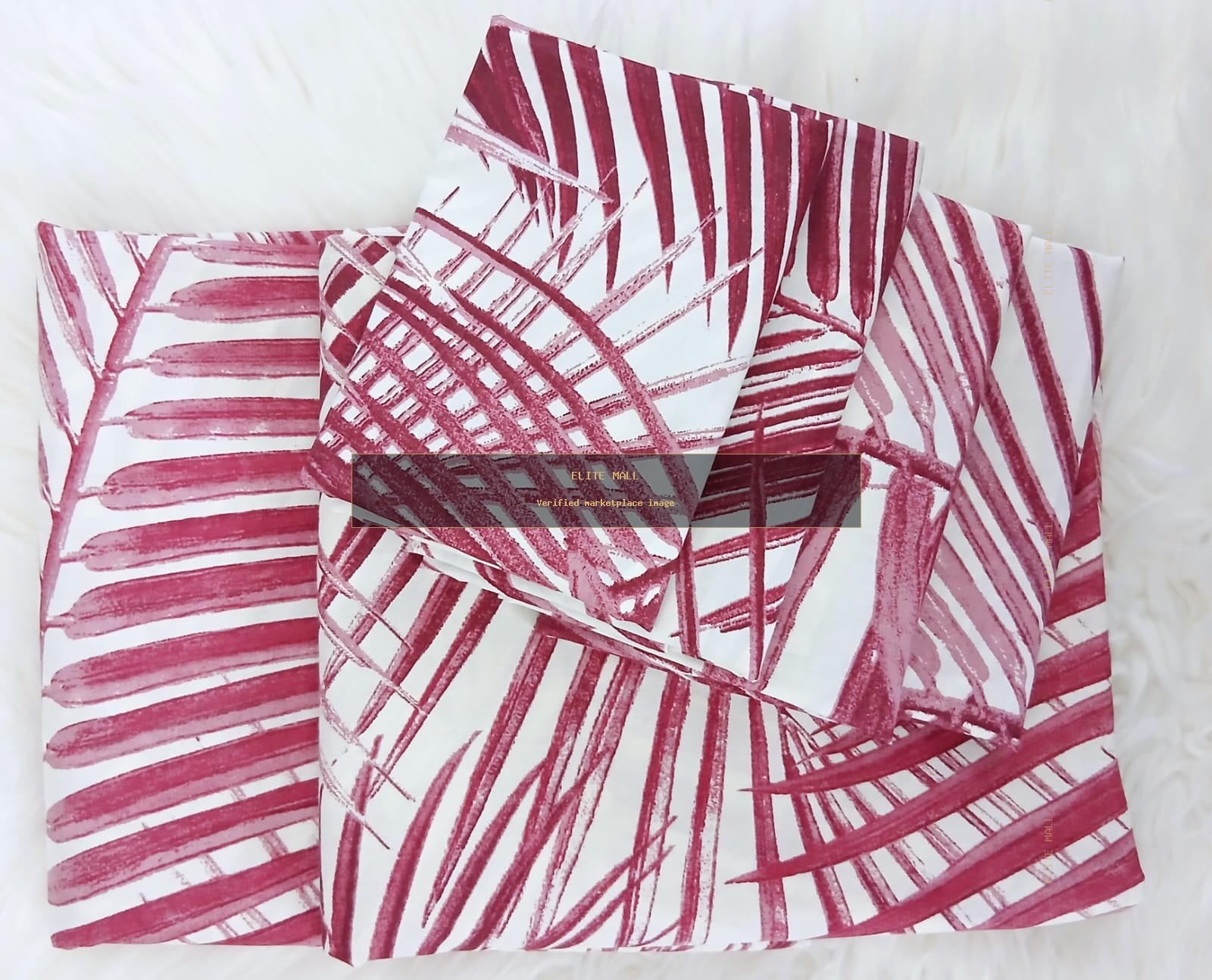 Tropical Bedding Set (2 Bed Sheets, 4 Pillow Cases)