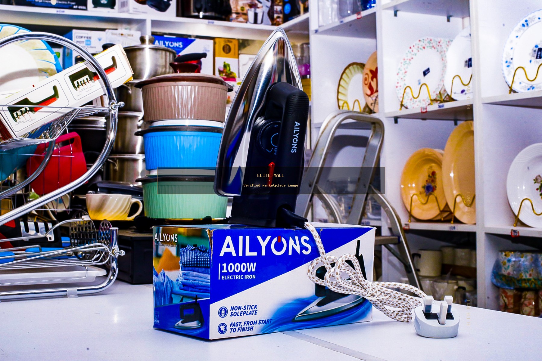 Ailyons 1200-Watt Electric Dry Iron