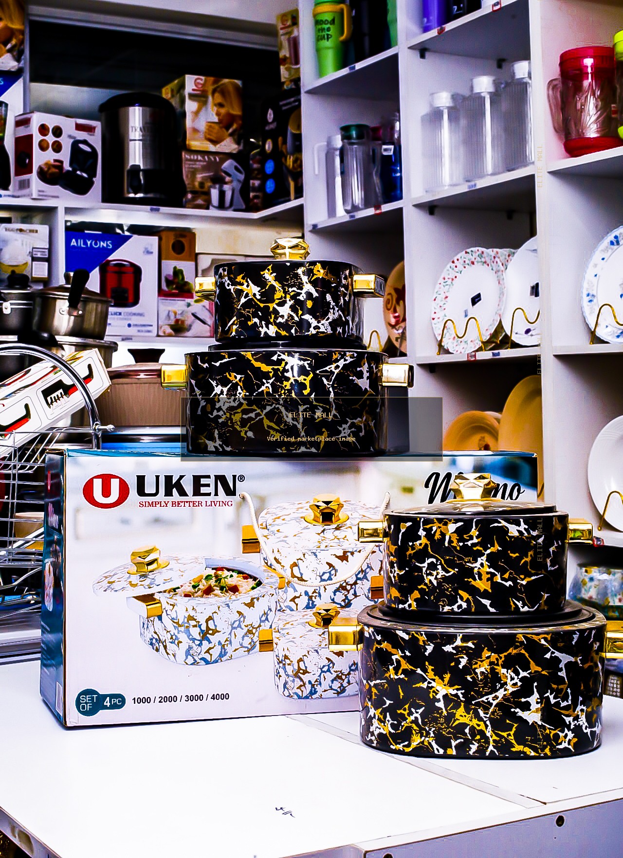 Uken Milano Insulated Casserole Set-4 pcs from TALULY AMOURY HOUSEHOLDS