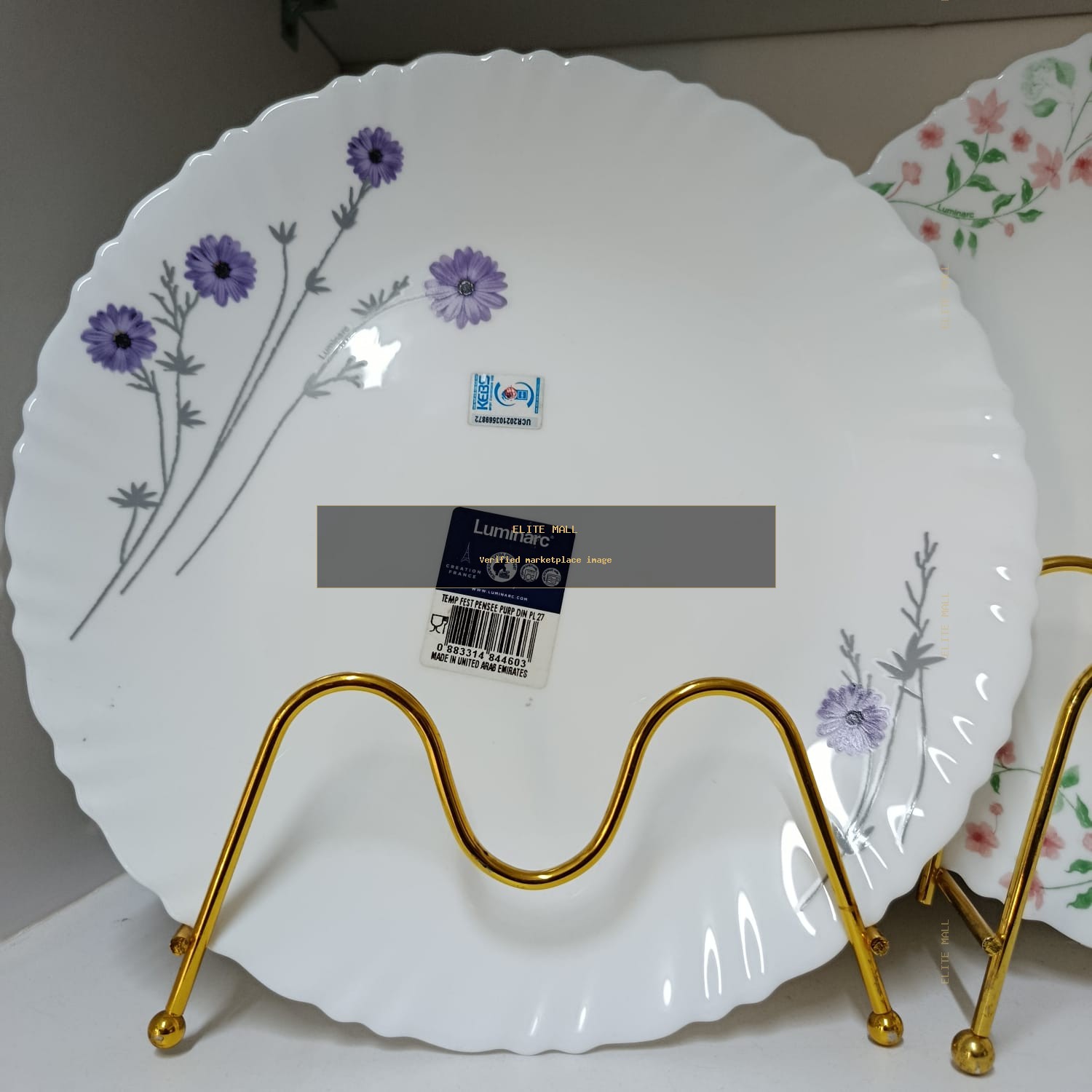 Luminarc Plate from TALULY AMOURY HOUSEHOLDS